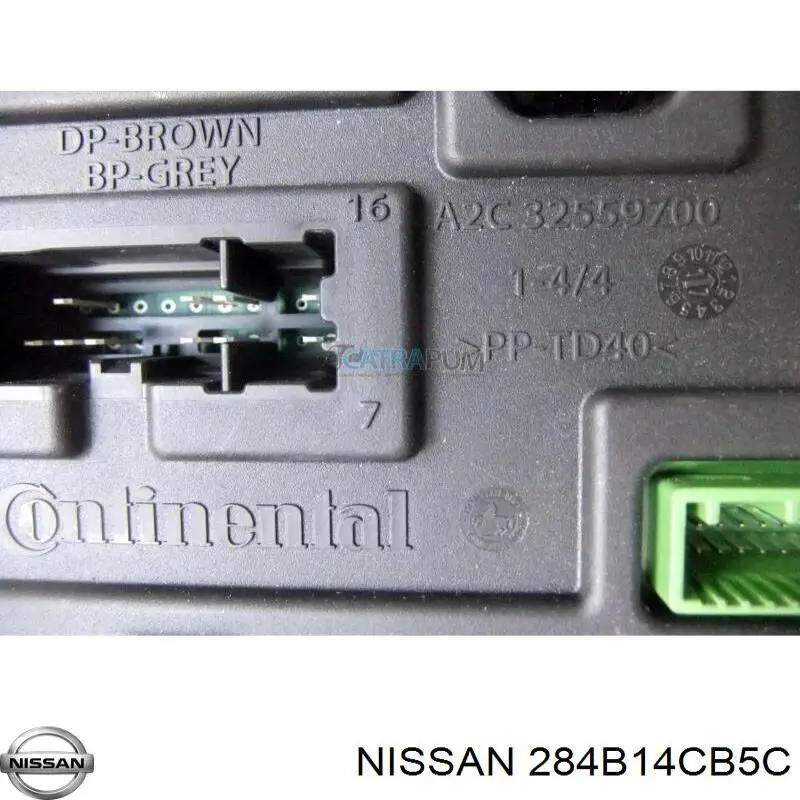 Comprar 284B14CB5C Nissan/Infiniti Módulo de confort