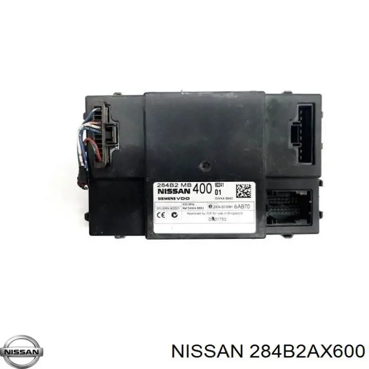 Módulo de confort Nissan/Infiniti 284B2AX600 precio, desde 87,12 EUR