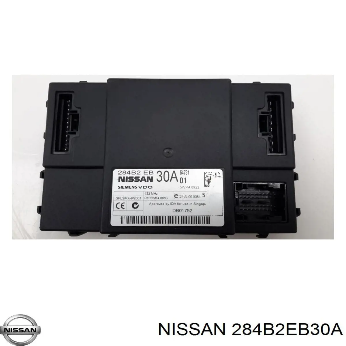 Comprar 284B2EB30A Nissan/Infiniti Módulo de confort