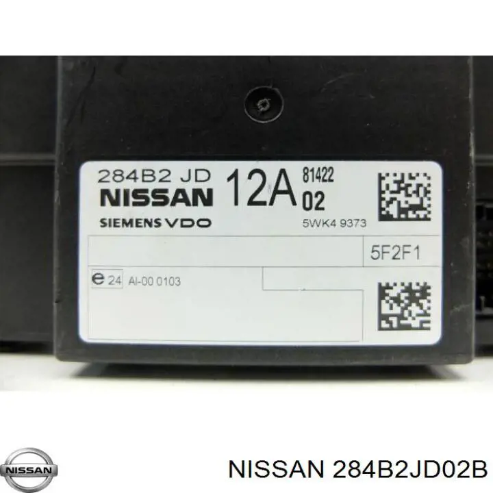 284B2JD02B Nissan/Infiniti Módulo de confort