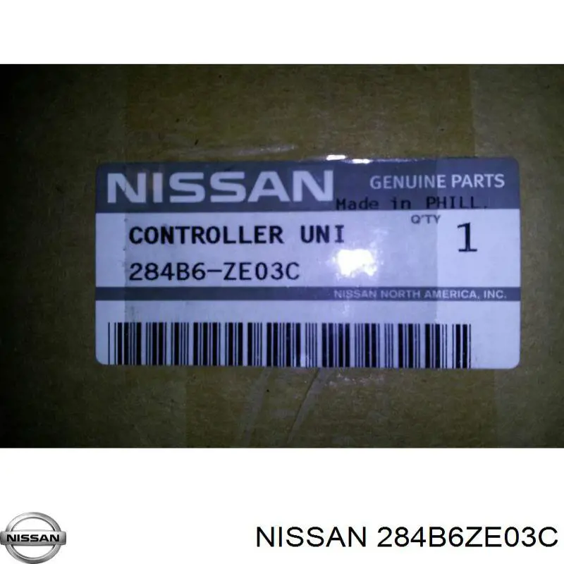 284B6ZE03C Nissan