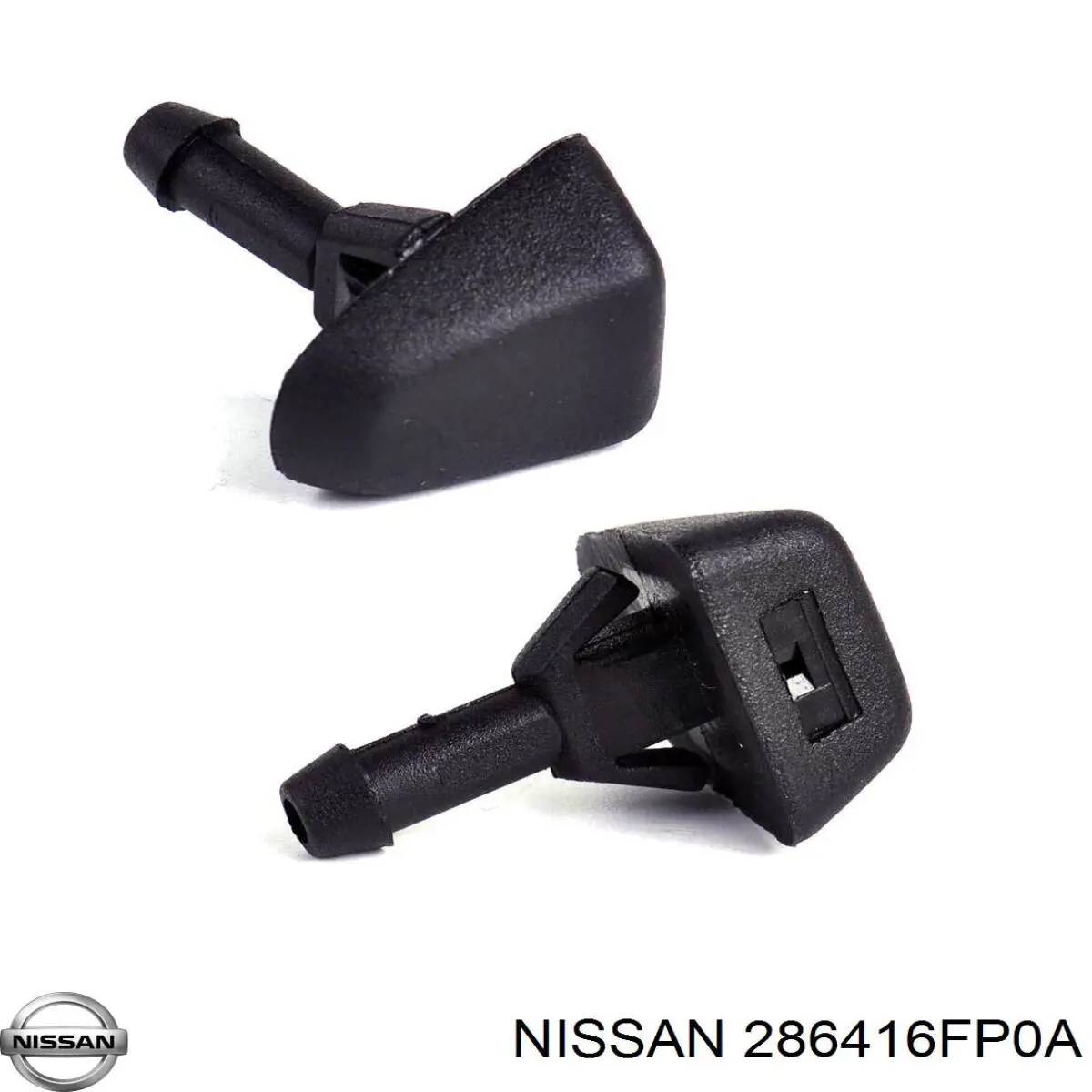 Tobera del lavador de faro delantero derecho 286416FP0A Nissan/Infiniti