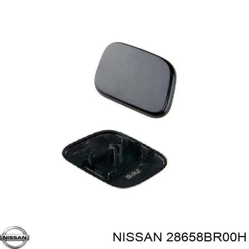 Tapa de boquilla lavafaros delantero para Nissan Qashqai (J10)