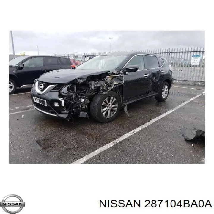 Motor limpiaparabrisas, trasera 287104BA0A Nissan/Infiniti