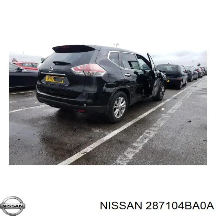 287104BA0A Nissan motor limpiaparabrisas luna trasera