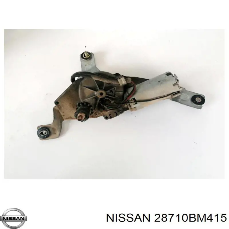 Motor limpiaparabrisas luna trasera para Nissan Almera (N16)