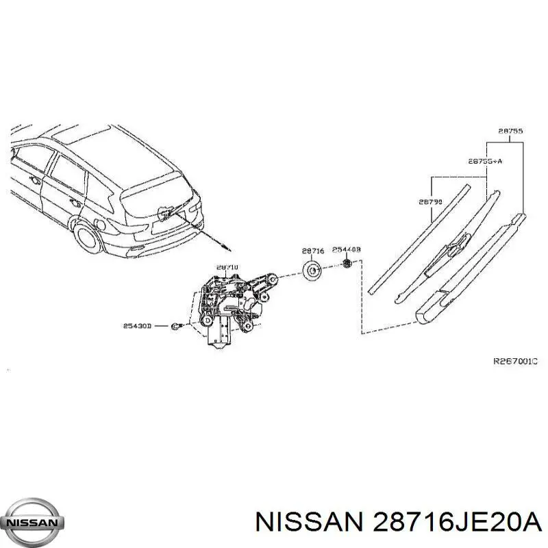 28716JE20A Nissan