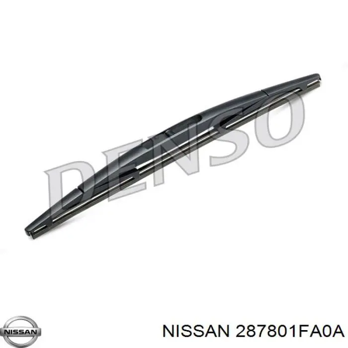 287801FA0A Nissan brazo del limpiaparabrisas, lavado de parabrisas, luna trasera