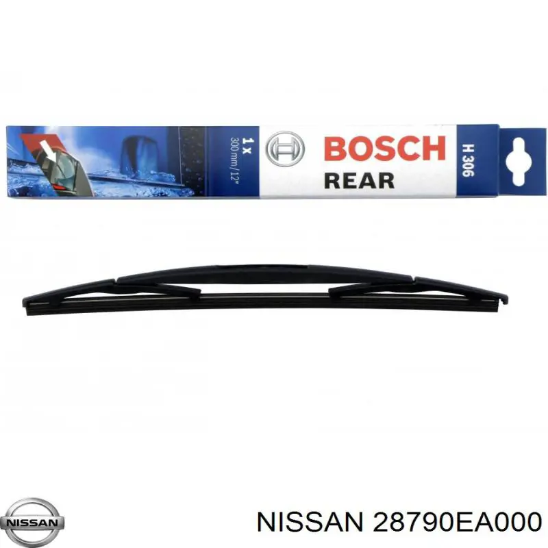 Limpiaparabrisas traseros 642317 Peugeot/Citroen