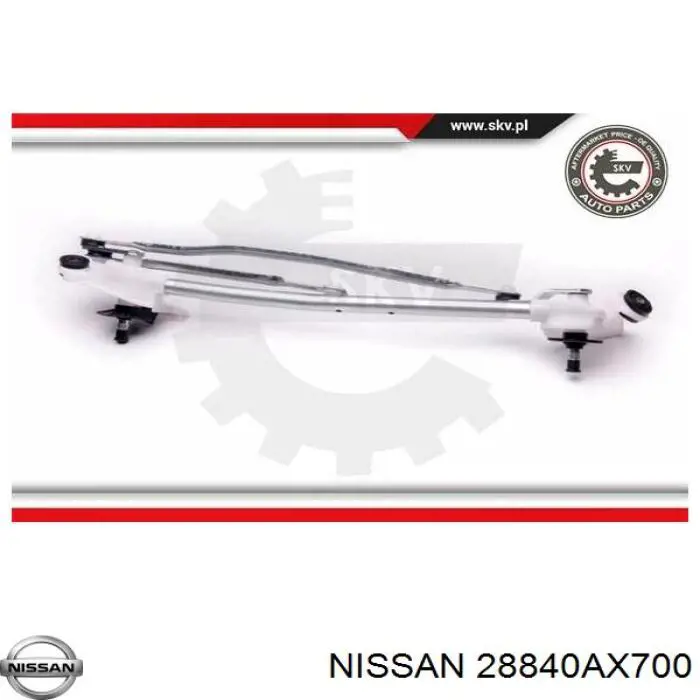 28840AX700 Nissan/Infiniti Varillaje de limpiaparabrisas