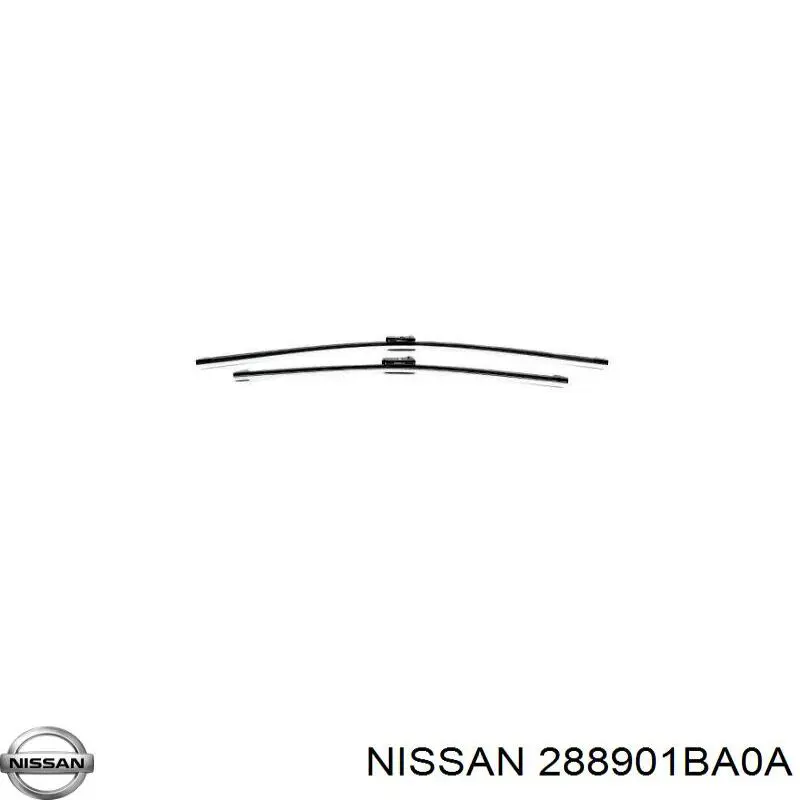 Escobilla del limpiaparabrisas del lado del conductor Nissan/Infiniti 288901BA0A precio, desde 25,26 EUR