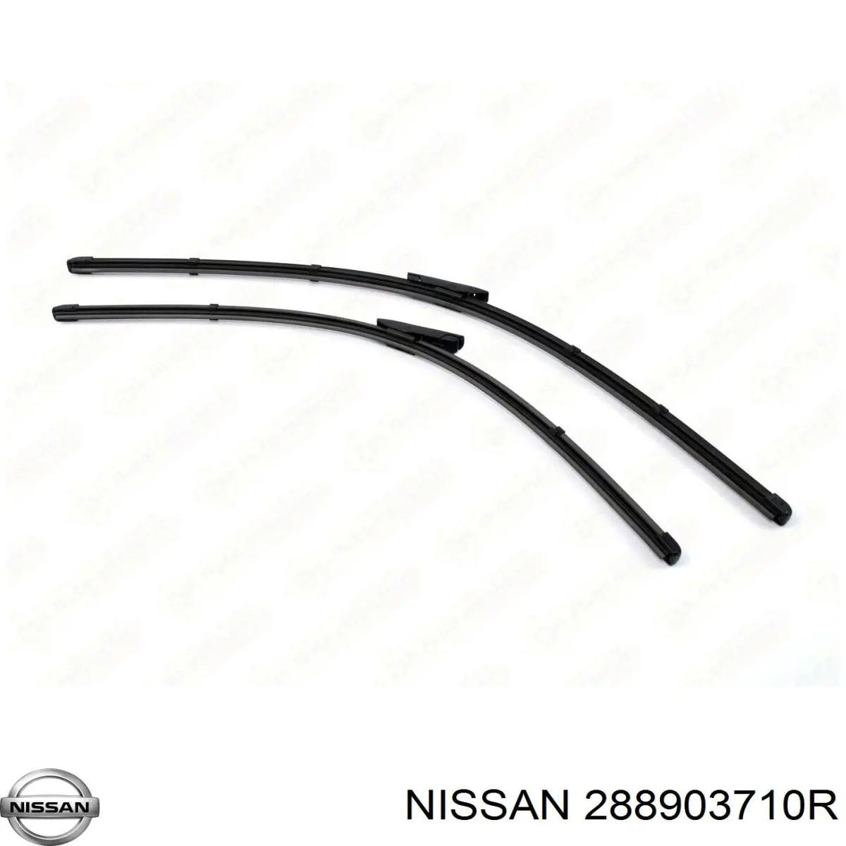 288903710R Nissan/Infiniti Escobillas Limpiaparabrisas delanteras