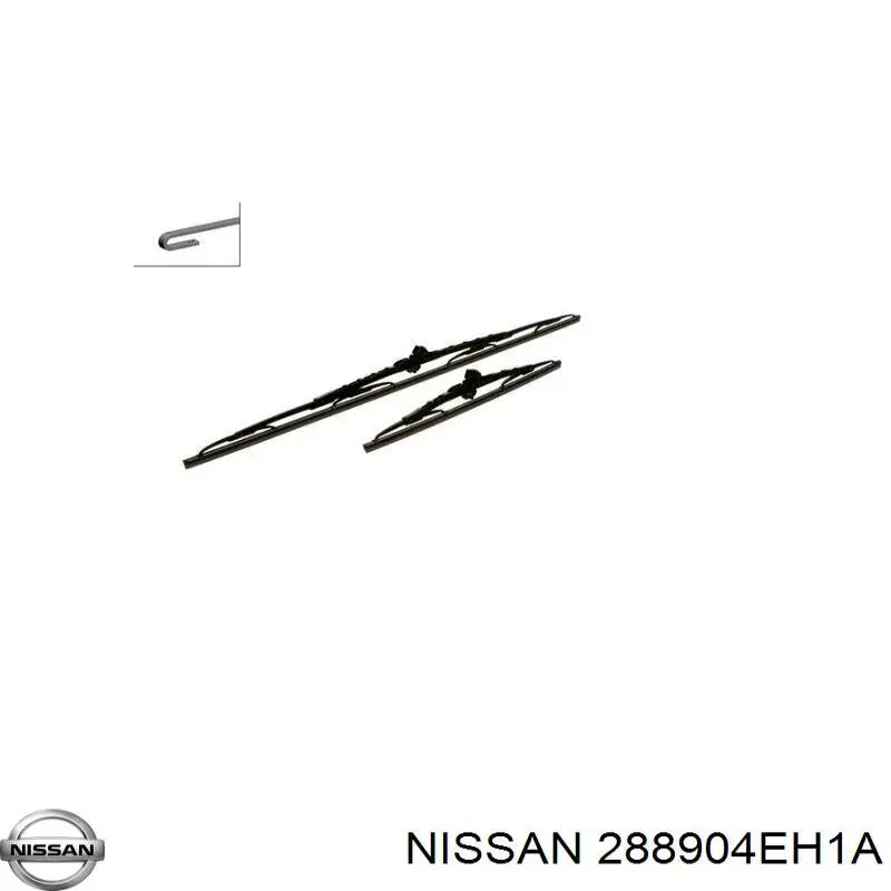 Escobilla del limpiaparabrisas del lado del pasajero Nissan/Infiniti 288904EH1A precio, desde 8,63 EUR