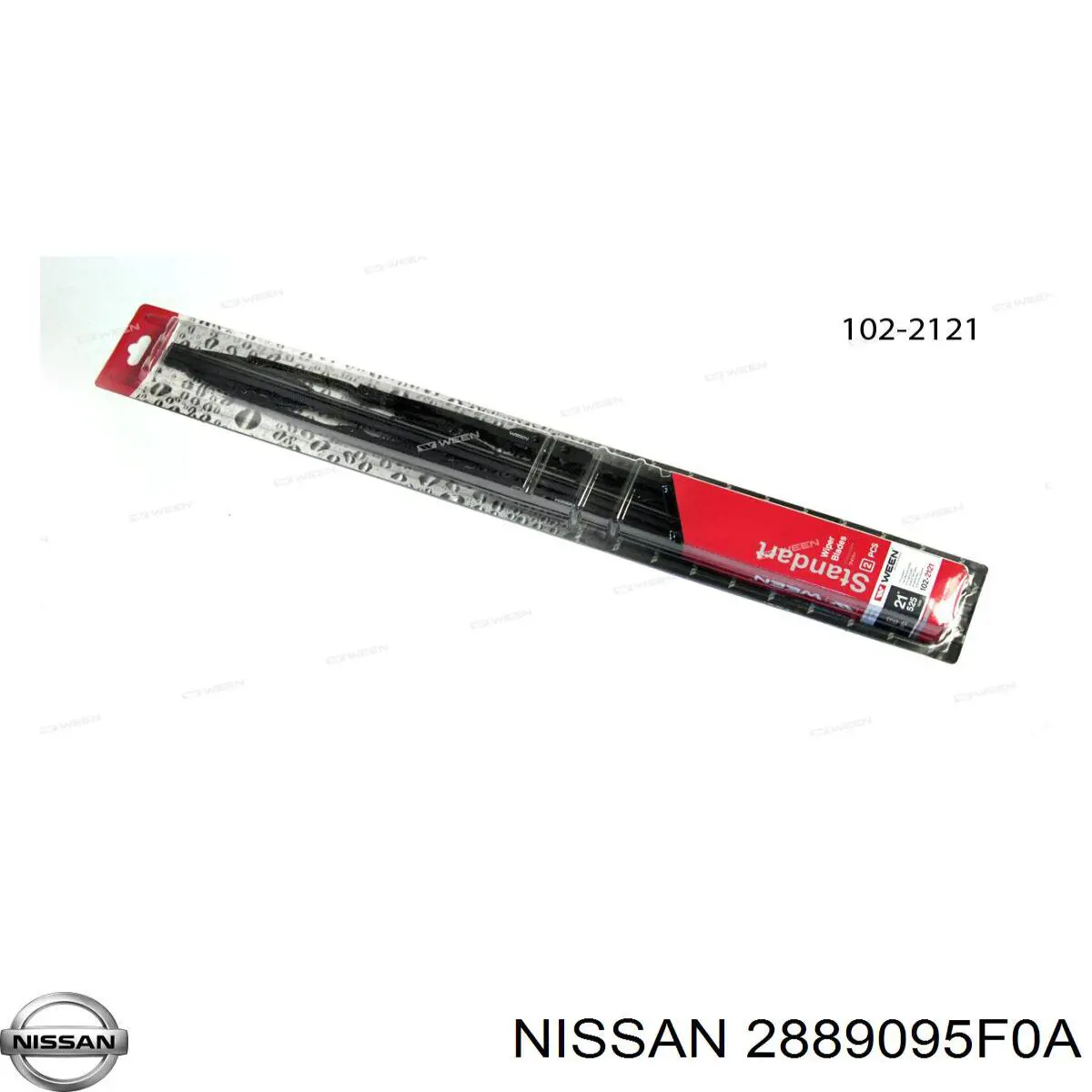 Escobilla del limpiaparabrisas del lado del conductor Nissan/Infiniti 2889095F0A precio, desde 12,81 EUR