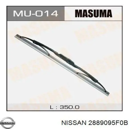 Escobilla del limpiaparabrisas del lado del pasajero Nissan/Infiniti 2889095F0B precio, desde 10,56 EUR