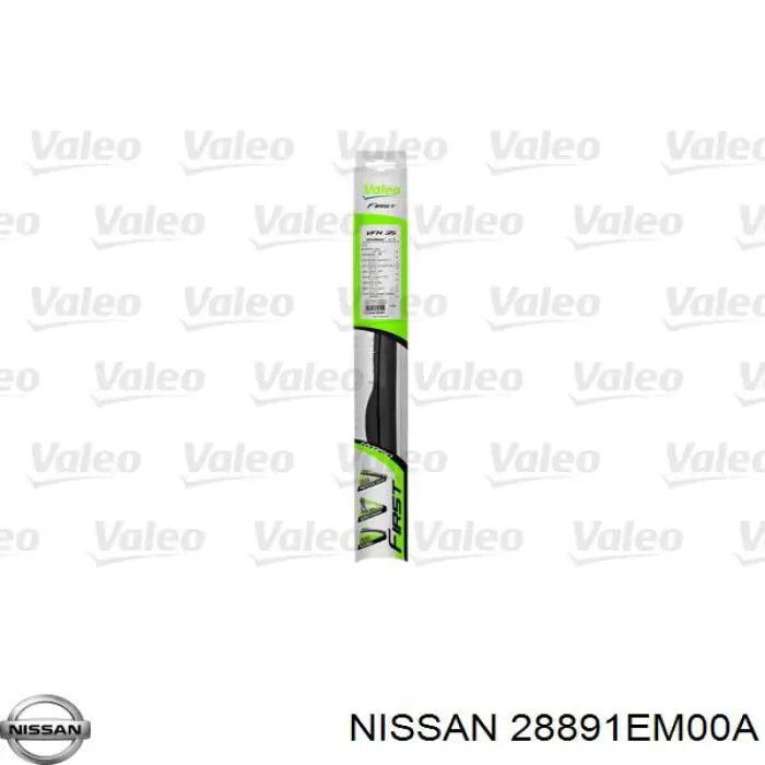 Escobilla del limpiaparabrisas del lado del conductor Nissan/Infiniti 28891EM00A precio, desde 12,70 EUR