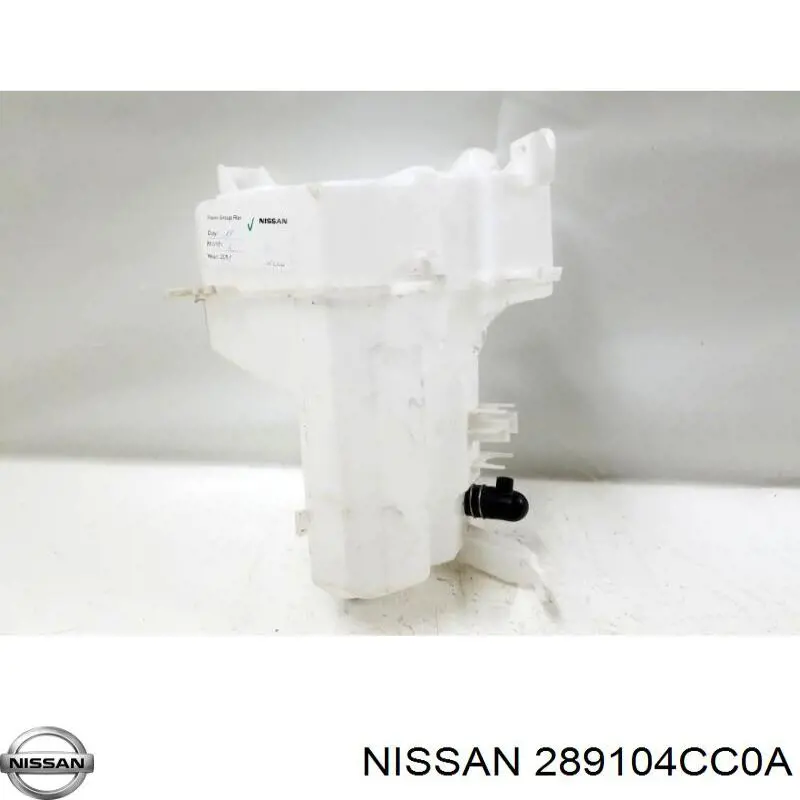 289104CC0A Nissan depósito de agua del limpiaparabrisas