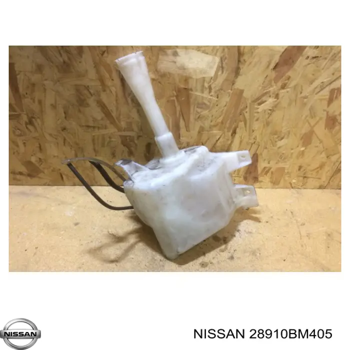 28910BM405 Nissan depósito de agua del limpiaparabrisas