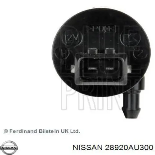 Bomba de agua limpiaparabrisas, delantera Nissan/Infiniti 28920AU300 precio, desde 10,57 EUR