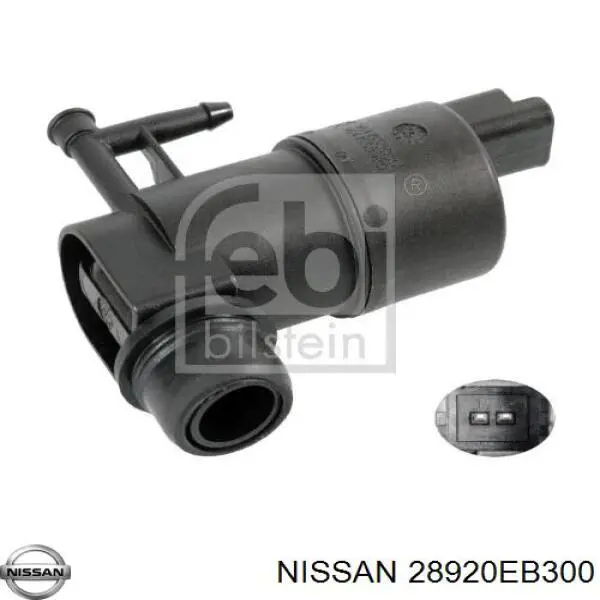 Bomba de agua limpiaparabrisas, delantera Nissan/Infiniti 28920EB300 precio, desde 10,45 EUR