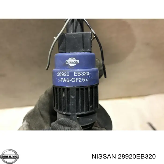 28920EB320 Nissan/Infiniti Bomba de agua de lavado, lavado de parabrisas, delantera