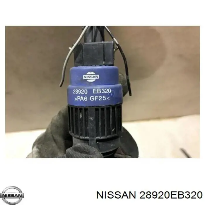 Bomba de agua limpiaparabrisas, delantera Nissan/Infiniti 28920EB320 precio, desde 12,34 EUR