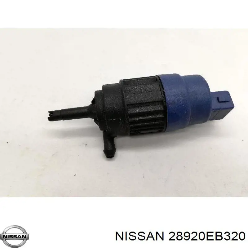 Comprar 28920EB320 Nissan/Infiniti Bomba de agua limpiaparabrisas, delantera