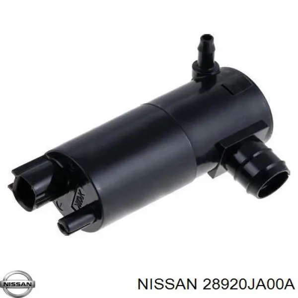 Bomba de limpiaparabrisas delantera/trasera para Nissan Tiida (C11X)