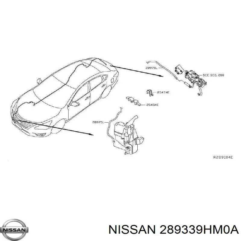 289339HM0A Nissan/Infiniti 