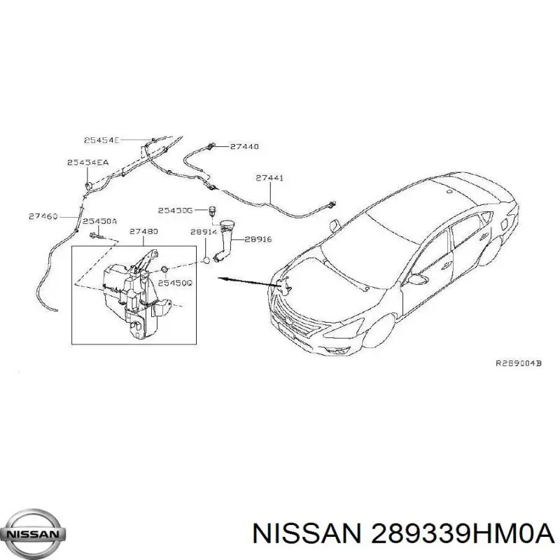  Nissan/Infiniti 289339HM0A precio, desde 34,92 EUR