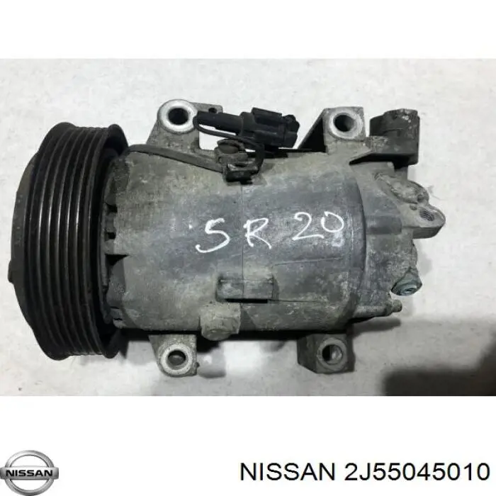 2J55045010 Nissan compresor de aire acondicionado