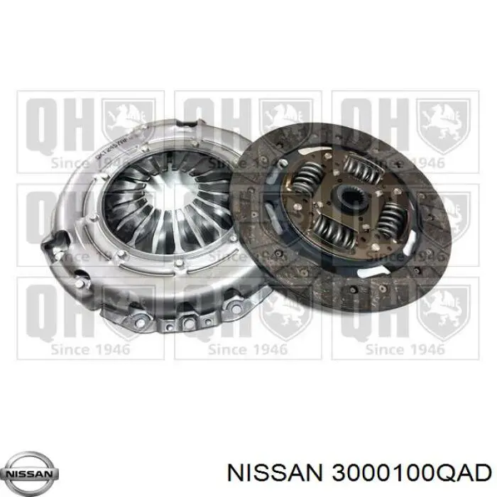 Comprar 3000100QAD Nissan/Infiniti Kit de embrague completo