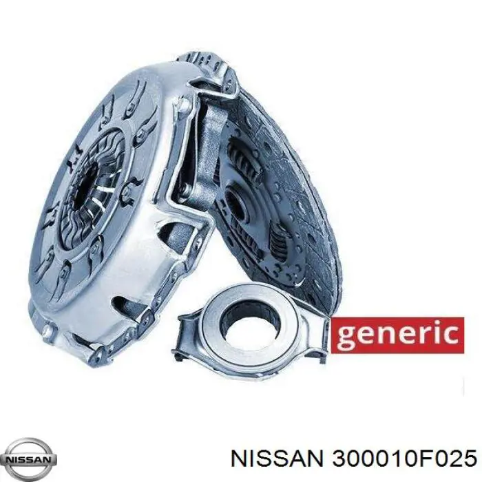 300010F025 Nissan kit de embrague (3 partes)