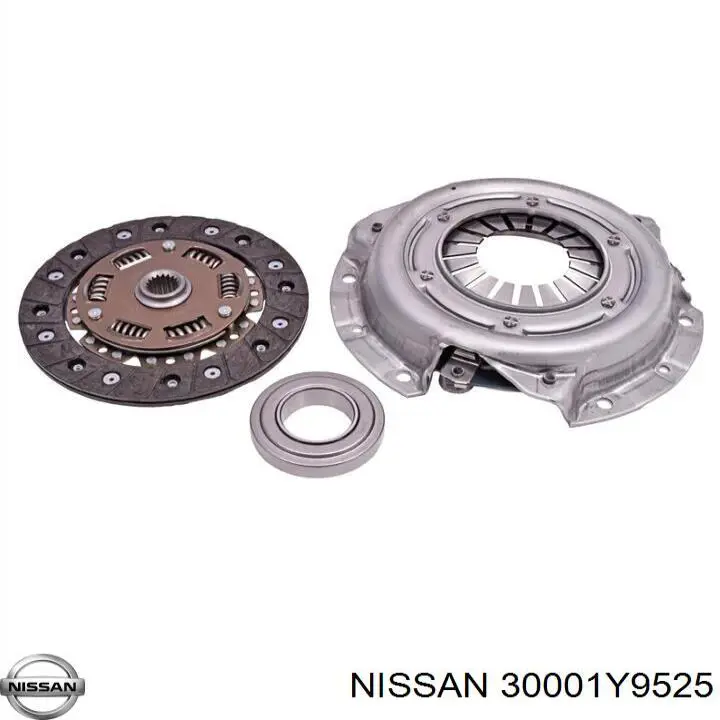 30001Y9525 Nissan kit de embrague (3 partes)