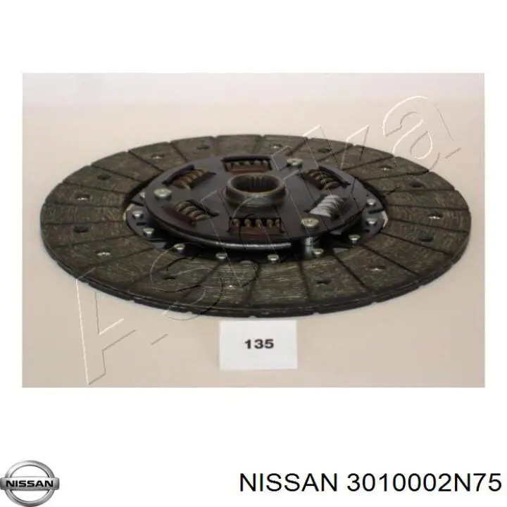 3010002N75 Nissan disco de embrague