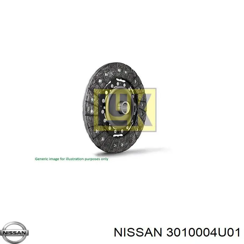 30100-04-U01 Nissan disco de embrague