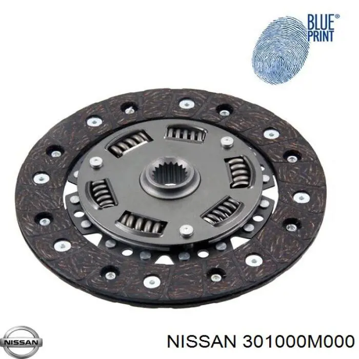 Disco de embrague 3010050Y00 Nissan/Infiniti