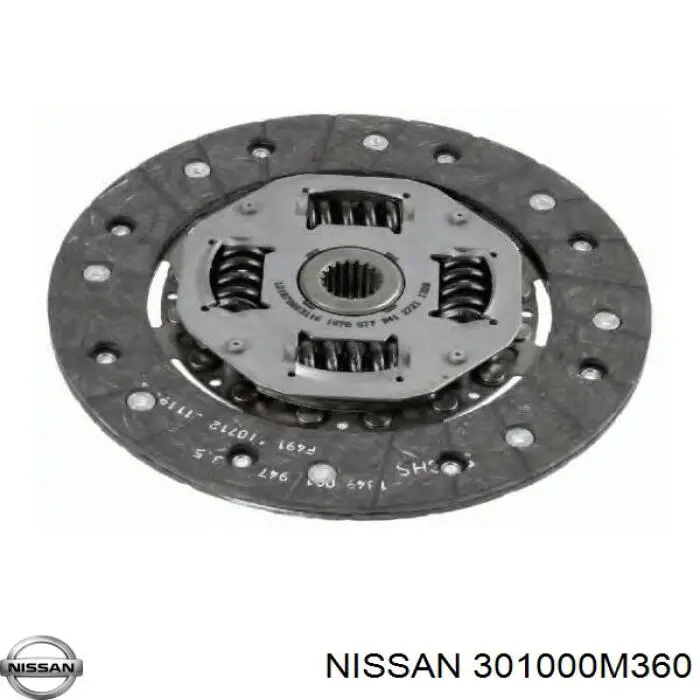 3010052A94 Nissan/Infiniti Disco de embrague