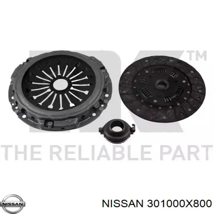 301000X800 Nissan disco de embrague