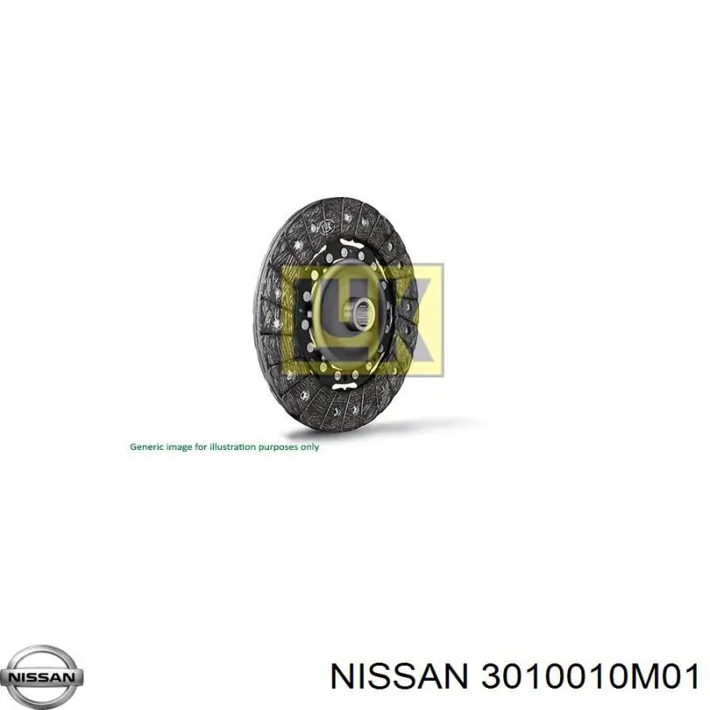 3010010M01 Nissan disco de embrague