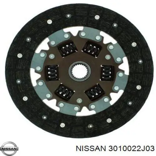 3010022J03 Nissan disco de embrague