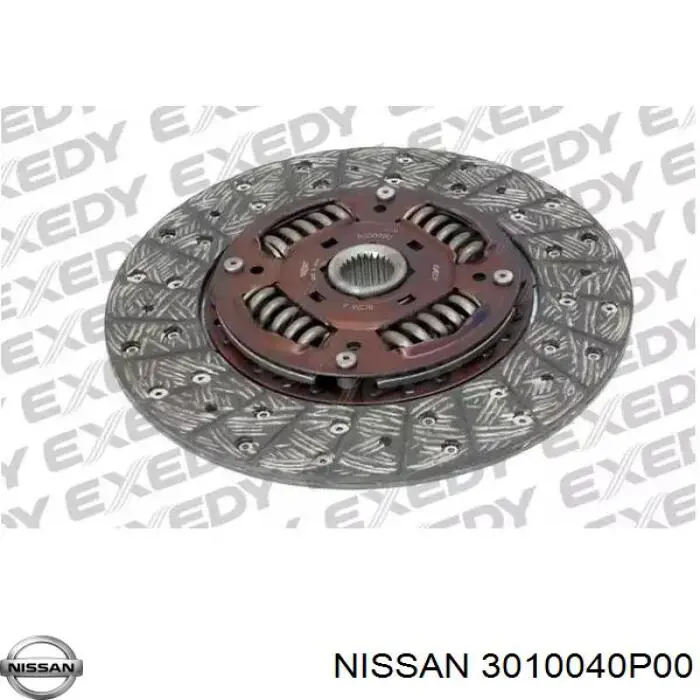 3010040P01 Nissan disco de embrague