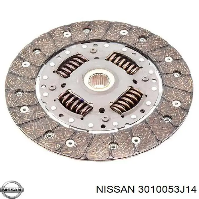 3010053J14 Nissan disco de embrague