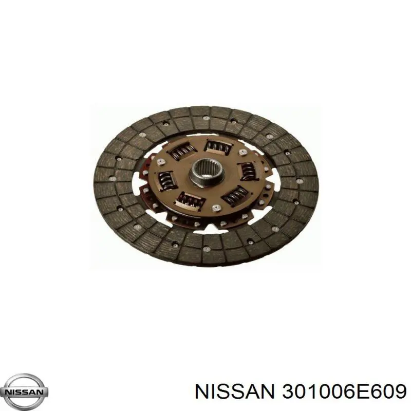 301006E609 Nissan disco de embrague