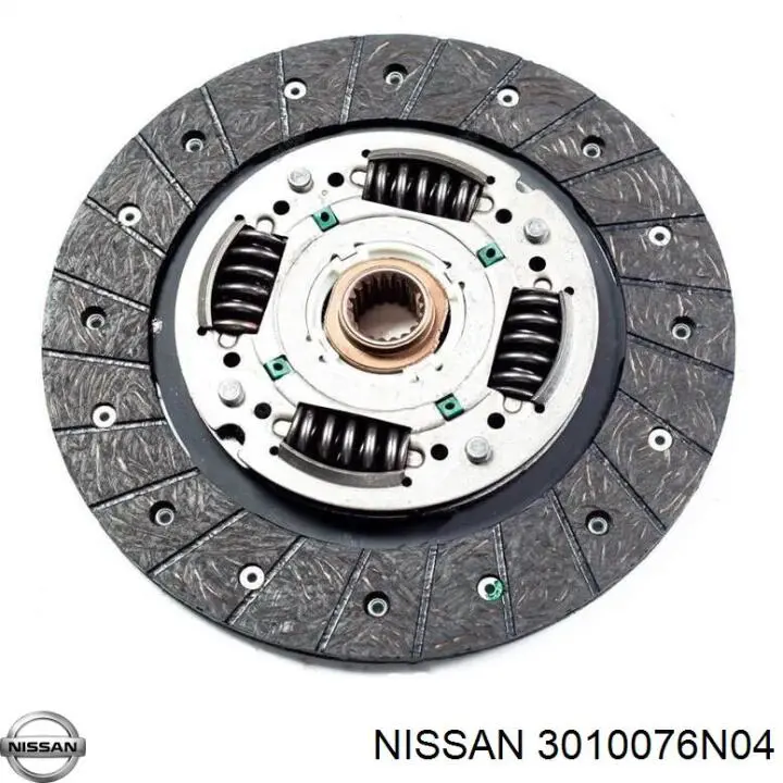 3010076N04 Nissan disco de embrague