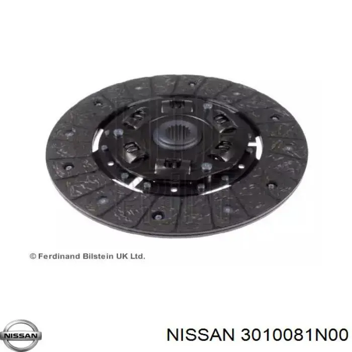 3010081N00 Nissan disco de embrague