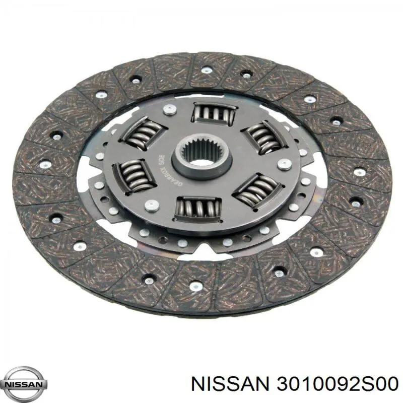 3010092S00 Nissan disco de embrague
