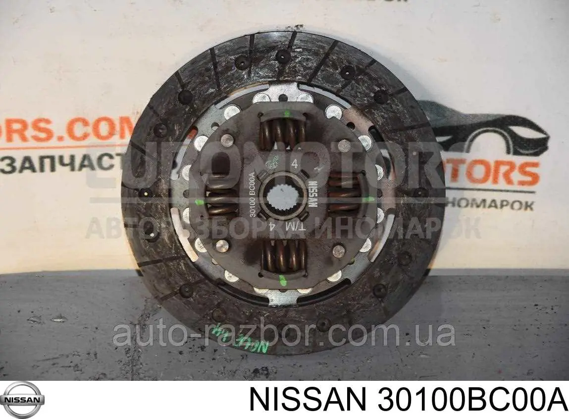 Disco de embrague 30100BC00A Nissan/Infiniti
