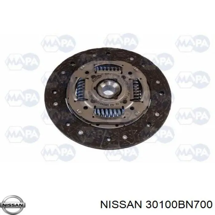 30100BN700 Nissan disco de embrague