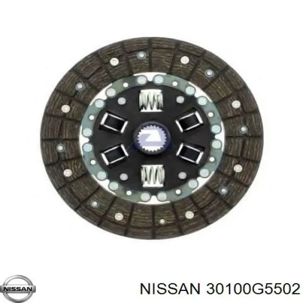 30100G5502 Nissan disco de embrague